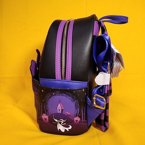 Loungefly Disney NBC Zero Graveyard Light Up Jack Pop Up Mini Backpack NEW - Picture 9 of 12